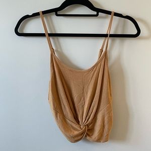 Mustard yellow tank top